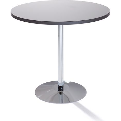 FRANKEL kaiserkraft, Table à pied central, Ø 800 mm, hauteur (1/4)