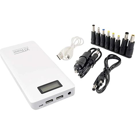 XTPower XT-16000 QC3 Powerbank 15600 mAh  Li-Ion USB, DC-Buchse 3.5 mm Weiß (1/4)