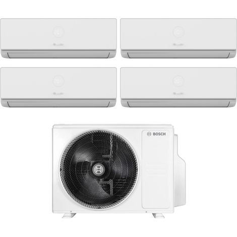 Condizionatore Quadri Split Bosch CLIMATE 4000i 9+9+9+18 con 5000M 105/4 E R-32 Wi-Fi Optional (1/4)