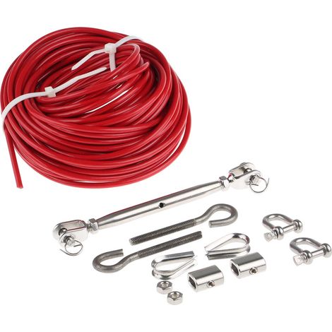 Kit de commande par câble RS PRO pour Interrupteurs avec arrêt par câble ( Prix pour 1 ) (1/5)