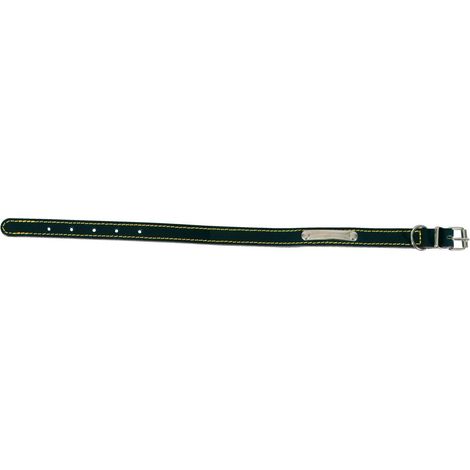Collier Pique Simple Noir Pour Chien 40  30 à 36 (1/2)