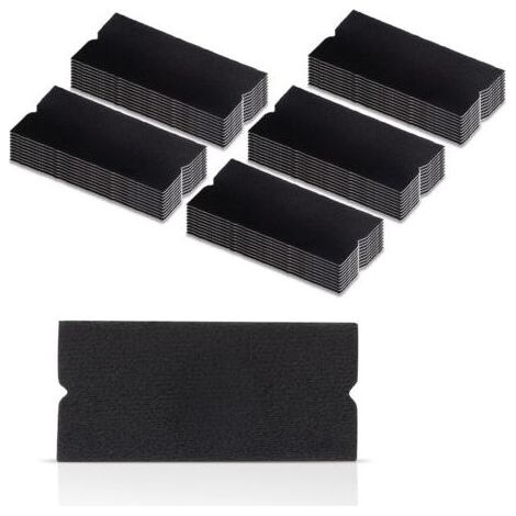 Raclette Accessoires Tissu Feutre Edge Scratch Gratuit Souple Wet Dry Feutre pour la Voiture d'emballage Scraper Raclette 50PCS / Paquet (Non Inclus Raclette) (1/5)