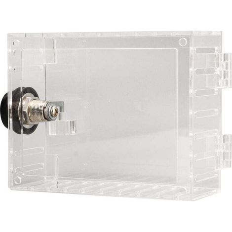 Scatola di sicurezza universale trasparente con combinazione per termostato, copertura trasparente per termostato per case, uffici, chiese -Crezuo