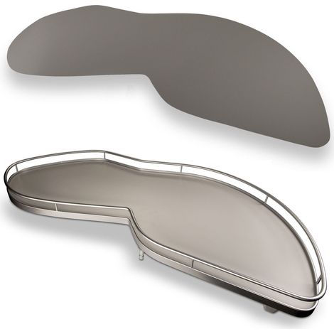 Antirutschmatte Orga-Grip silbergrau für LeMans 60er rechts