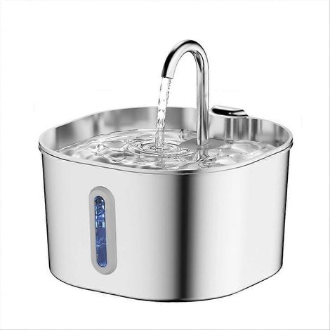 Fontaine à eau automatique pour chats d'intérieur (2,2 L) avec distributeur d'eau pour animaux. (1/5)
