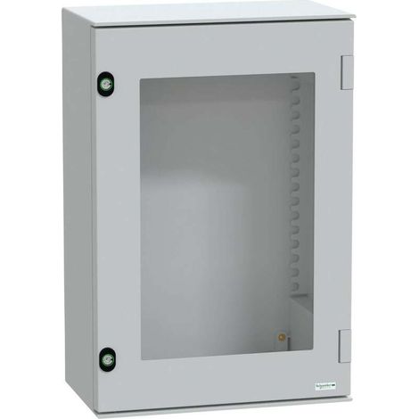 [NEUWERTIG] B-Ware Schneider Electric Schaltschrank Gehäuse Kasten Panelset Kunststoff NSYPLM64TG (1/2)