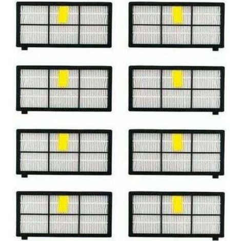 8 iRobot Roomba 980 880 870 800 HEPA Filter Replacement Filters [8PCS] Vacuum Cleaner Filter Kit