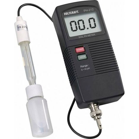 [GEBRAUCHT] B-Ware VOLTCRAFT Bodenanalyse Set Testgerät pH Wert Messgerät ISO Kalibriert PH-212 (1/2)