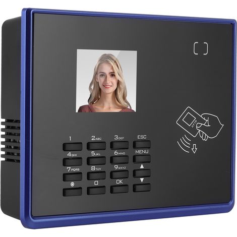 Système de contrôle d'accès par carte RFID 125 kHz, écran TFT 2,4 pouces, USB, mot de passe, prise 110-270 VAU (1/5)