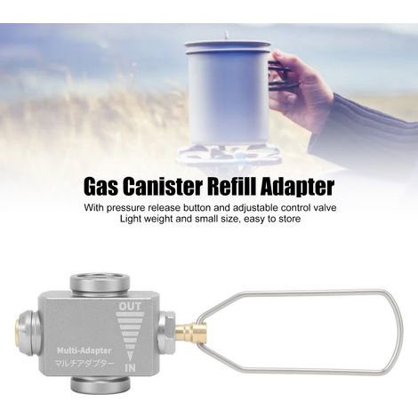 Adaptateur de remplissage de réservoir d'essence Z15 - Valve de ventilation portable pour le camping et les activités de plein air (1/5)