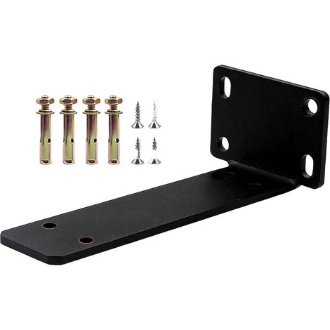 Supports d'étagère suspendus en acier durable de type T peu encombrant pour les maisons modernes et les espaces commerciaux invisibles de type T (1/5)