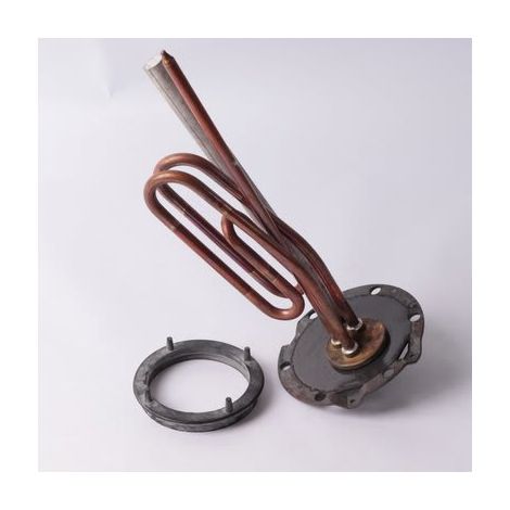 Widerstand 1500w gewinkelt + dichtung + anode 030216 - warmwasserboiler sauter (1/2)