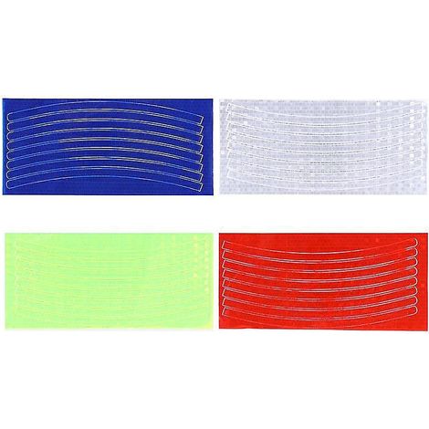 4 Blatt reflektierende Aufkleber