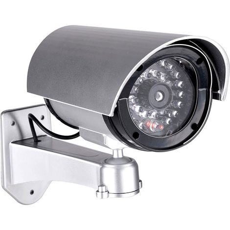 Telecamera fittizia per il monitoraggio, telecamera wireless per esterni e interni con LED (1/3)