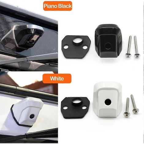 Funda protectora para la cámara de visión trasera del maletero del coche, compatible con Mercedes Benz Clase G W463 2009-2018, color blanco. (1/5)