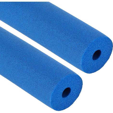 2Pcs 3/8" (10mm) ID X 6.6Ft X 0.59" Isolation de Tuyau Bleu (1/5)