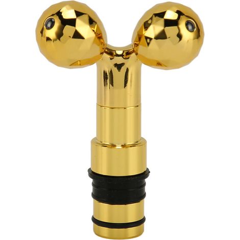Tête de Massage Musculaire 18mm Double Rouleau pour Détente Profonde et Relâchement Fascial