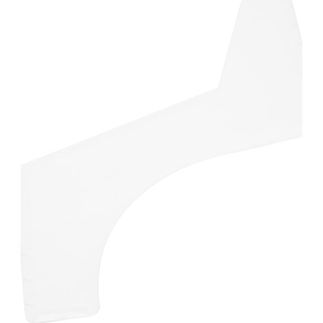 Gabari de Forme Barre, Outil de Modelage Barbe pour Salon Maison, Accessoire Styling (Blanc) (1/5)