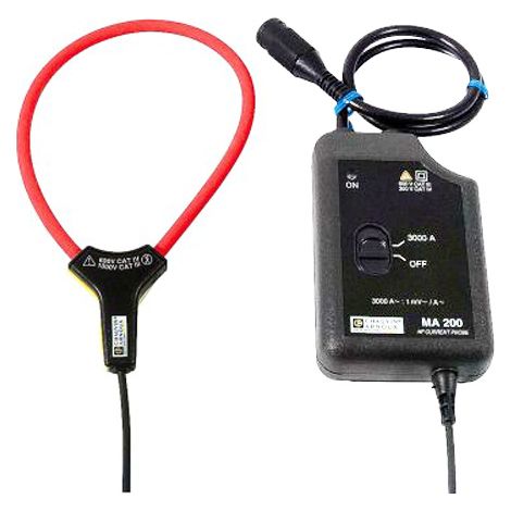 Sonde de courant Miniflex MA200 Enroulement de Rogowski, 3kA ac ( Prix pour 1 )