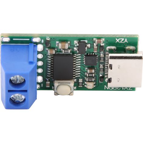 Module de carte d'alimentation USB-C PD2.0/3.0 avec détecteur de déclenchement de charge rapide ZY12PDN et borne à vis (1/5)
