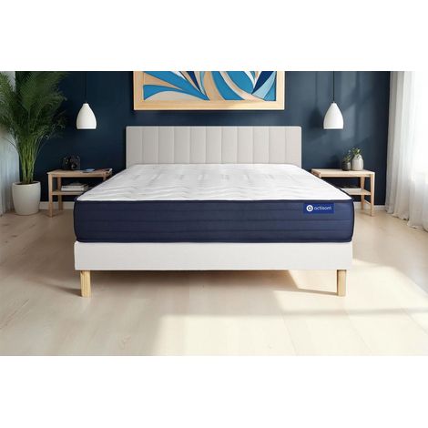 Actiflex life matratze 140x200cm + Bettgestell mit lattenrost , Härtegrad 5 , Taschenfederkern und Memory-Schaum , Höhe : 22 cm (1/5)