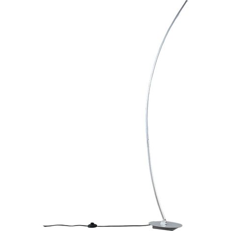 [NEUWERTIG] B-Ware Lindby Led Bogenstehleuchte Nalevi Stehlampe Lampe Leuchte Led Silber Gebürs463
