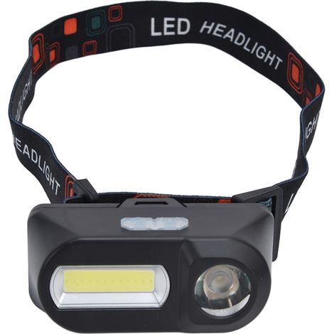 LED-Stirnlampe, USB-aufladbar, Mini-Taschenlampe mit verstellbarem Kopf, ideal für Camping, Wandern und Outdoor-Aktivitäten (1/5)
