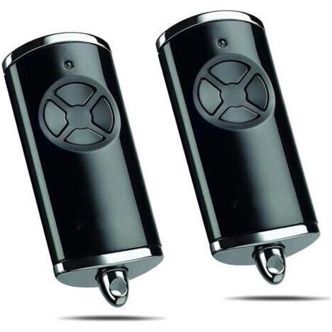 (Confezione da 2) Telecomando a 868 MHz per Hörmann HSE4 BS, telecomando di ricambio a 4 canali per cancelli e porte da garage, compatibile con Hörmann HSM4 HSE2 HS1 HS4 HSZ1 (1/4)
