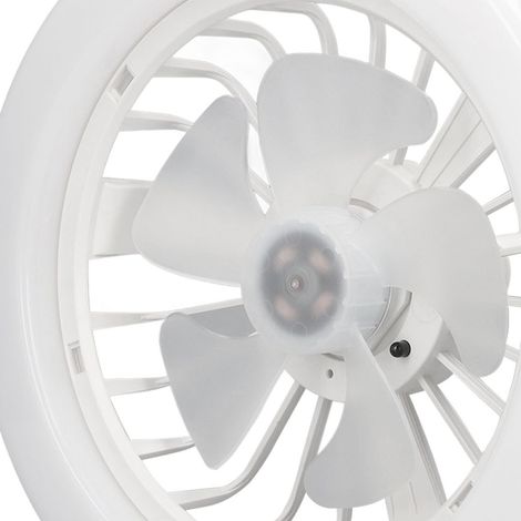 Deckenventilator mit Licht und Fernbedienung, Flügel-Deckenleuchte für Garage, Abstellraum, Küche (1/5)