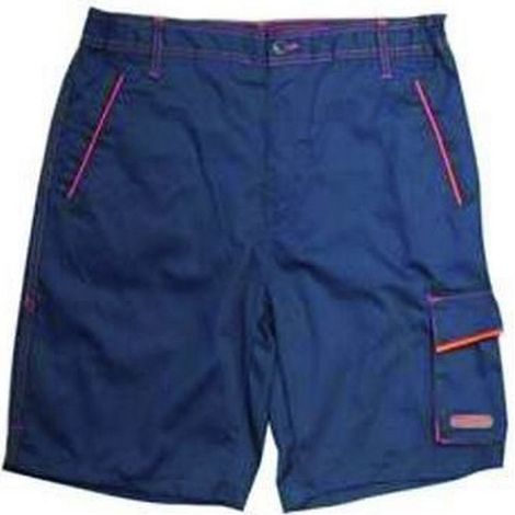 Bermuda Deltaplus Panostyle M6Ber Blu-Arancio Tg. xxl