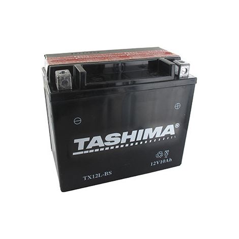 Batteria al Piombo stagna senza manutenzione 12V, 10A. L: 145, L: 87, H: 130mm, + a destra. (con acido separato). - Batteria a Met