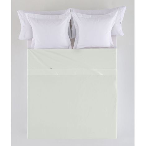 SABANA ENCIMERA color hueso - Cama de 180 100% algodón - 200 hilos. Gramage: 125
