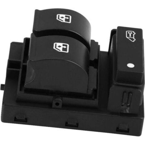 Interrupteur de Fenêtre de Voiture, Bouton Leve Vitre Jumper, Bouton de Commande de Fenêtre Electrique Interrupteur de Fenêtre Côté Conducteur pour Relais Citroën Fiat Doblo Ducato Boxer