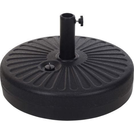 Parasole piede 22 l colore: nero ø51x12cm ipae progarden (1/2)