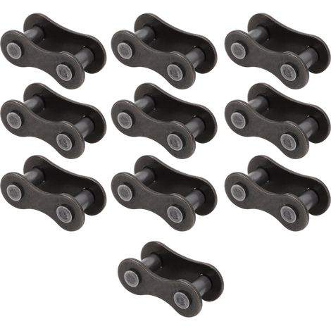 Maillon de jonction de chaîne 410 pour vélo, moto, quad, moto tout-terrain, acier