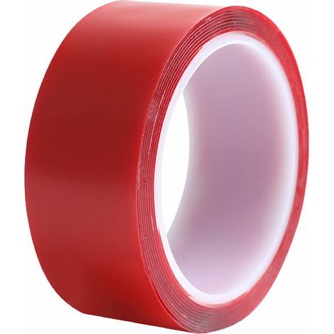 Cinta adhesiva acrílica de doble cara de alta resistencia, 3 cm x 3 m, lavable, impermeable, transparente, sin costuras, para aplicaciones automotrices.