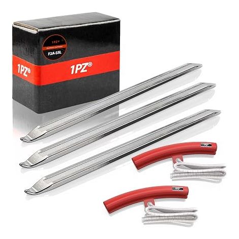 F2A-S5L Leviers de pneus Protections de jantes pour motos Kit de suppression de pneus pour moto Scooter Scooter Outils de changement de jantes (1/4)