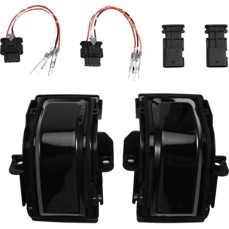 Lotes de 2 propiedades en posición, con clignotants intégrés (HC3Z-13B374-A y FL3Z-13B375-CA) Ford F150, F250, F350 y F450 Super Duty (1/5)