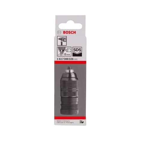 MANDRINO AUTOSERRANTE BOSCH CON ATTACCO SDS-PLUS DA 1.5mm-13mm - 1617000328