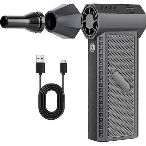 Souffleur d air 130000RPM Super Powe souffleuse à neige pour voiture 4 Gear réglable mini souffleur Fast Charging (1/5)