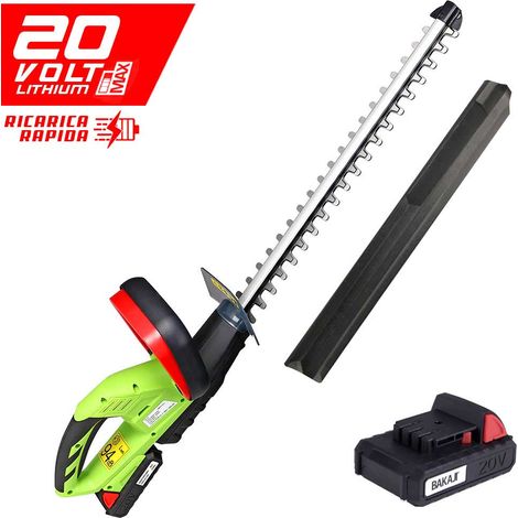 Tagliasiepi Elettrico a Batteria Litio 20V Sega Tagliabordi Decespugliatore (1/5)