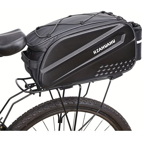 Sacoche de vélo – 10 L – Sacoche arrière VTT – Sacoche de vélo rigide (1/5)