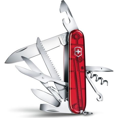 Coltello Victorinox huntsman 15 funzioni acciaio inox 9,1 cm (1/2)