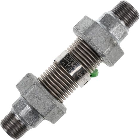 Axial-Kompensator R 3/4 PN10 Baulänge 173mm - 454354 von Weishaupt