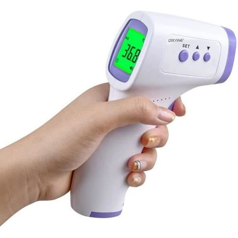 : Thermomètre Frontal Infrarouge médicale Thermometre sans Contact pour Adulte Enfant bébéAffichage LCD Mode avec indicateurs 11 (1/4)