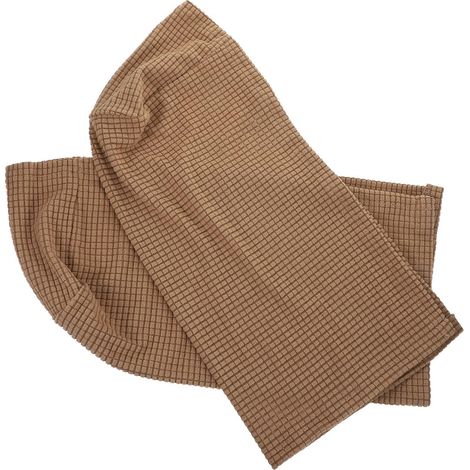 Housses polyester 2 pièces de brassard extensibles en pour canapé et fauteuil couvre-bras (1/5)