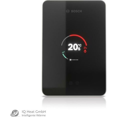Bosch smarter WLAN-Regler EasyControl Touch-Screen, App-Anbindung, schwarz, 7736701392 (1/2)