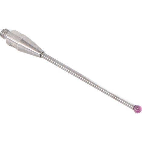 Sonde KMM, rouge, résistante à l'usure, bille en carbure de tungstène, très rigide, pour machines-outils KMM M2 0035 (1/5)
