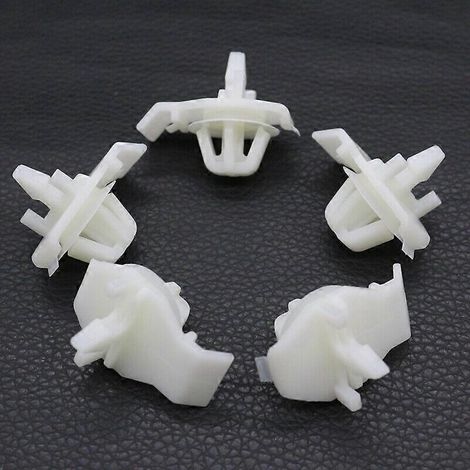 15 clips de fixation en nylon pour moulure de panneau latéral, compatibles Mercedes-Benz 001-988-63-81 (1/5)