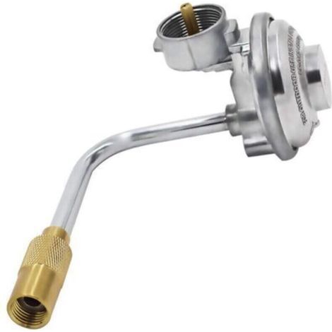 Replacement Heavy Duty Stainless Steel BBQ Regulator for Portable Gas Grills,Safe Connection (1/4)